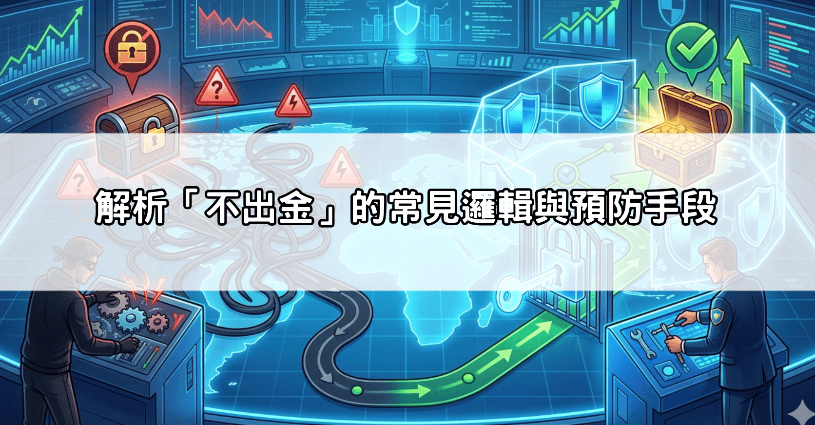解析「不出金」的常見邏輯與預防手段